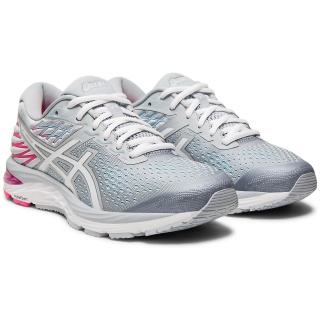 Asics Running Shoes Gel Cumulus 21 (Cushioning) Light Grey Women